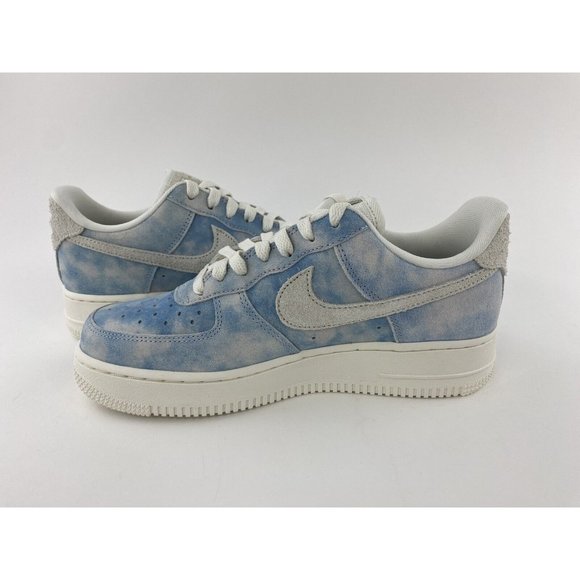 Nike Air Force 1 07 Clouds Women's Sneakers Shoes Blue White FD0883-400 - Picture 12 of 12